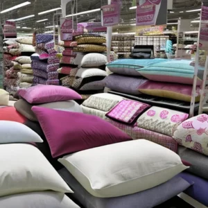 Artistic representation for Shoppers rush to save 40 % on best ever pillows which help them sleep easy in heatwaves and cold alike.