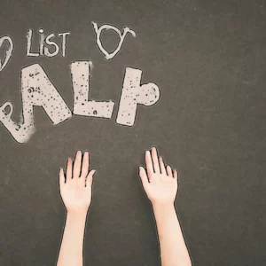 Artistic representation for Tired of being last on your list ? Here are 6 ways to make self - care a daily habit and say goodbye to burnout.