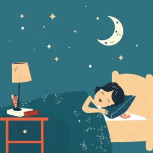 Artistic representation for "unveiling the impact: does snoozing daily harm your health?"