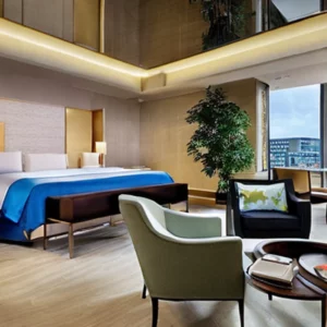 Artistic representation for The Westin Washington , D . C . Downtown Collaborates with Dr . Whitney Roban to Introduce Innovative Sleep Enhancing Programs This is the article content: The Westin Washington, D.C. Downtown