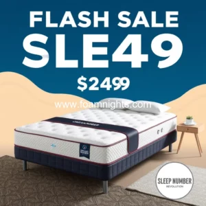 Artistic representation for Flash sale alert: dreamcloud mattress at $249 - sleep number revolution