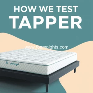 Artistic representation for How we test mattress toppers : a process for spotting the best