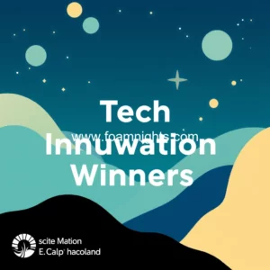 Artistic representation for National Sleep Foundation Names 2024 Tech Innovation Winners