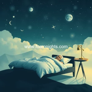 Artistic representation for Unlock your peak health: sleep needs tailored to age,