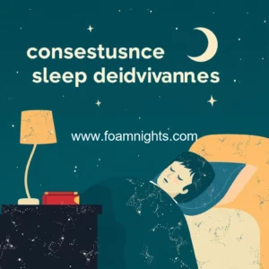 Artistic representation for The 7 unseen consequences of nighttime sleep deprivation. support: the 7 unseen consequences of nighttime sleep deprivation.