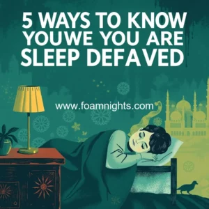 Artistic representation for 5 ways to know you are sleep deprived Times of India