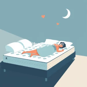 Artistic representation for How Mattress Choice And Sleeping Positions Influence Cardiovascular Health