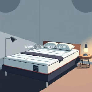 Artistic representation for I slept on my first extra firm mattress and as a stomach sleeper I love it why Id buy it in the Black Friday sales