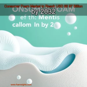 Artistic representation for Consumer Foam Market to Reach USD 66 97 Billion by 2032