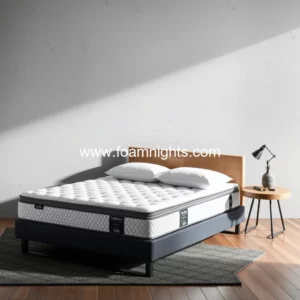 Artistic representation for Fitness enthusiasts' ultimate mattress selection guide!