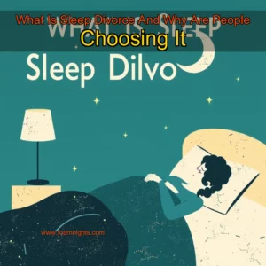 Artistic representation for What Is Sleep Divorce And Why Are People Choosing It