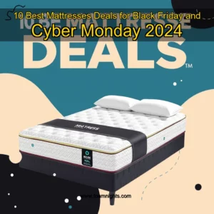 Artistic representation for 10 Best Mattresses Deals for Black Friday and Cyber Monday 2024