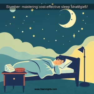 Artistic representation for Slumber: mastering cost-effective sleep strategies!