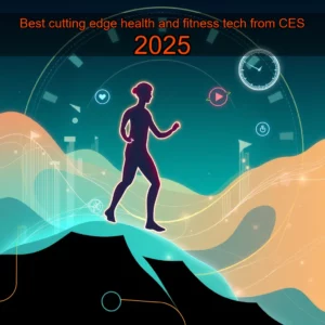 Artistic representation for Best cutting edge health and fitness tech from CES 2025