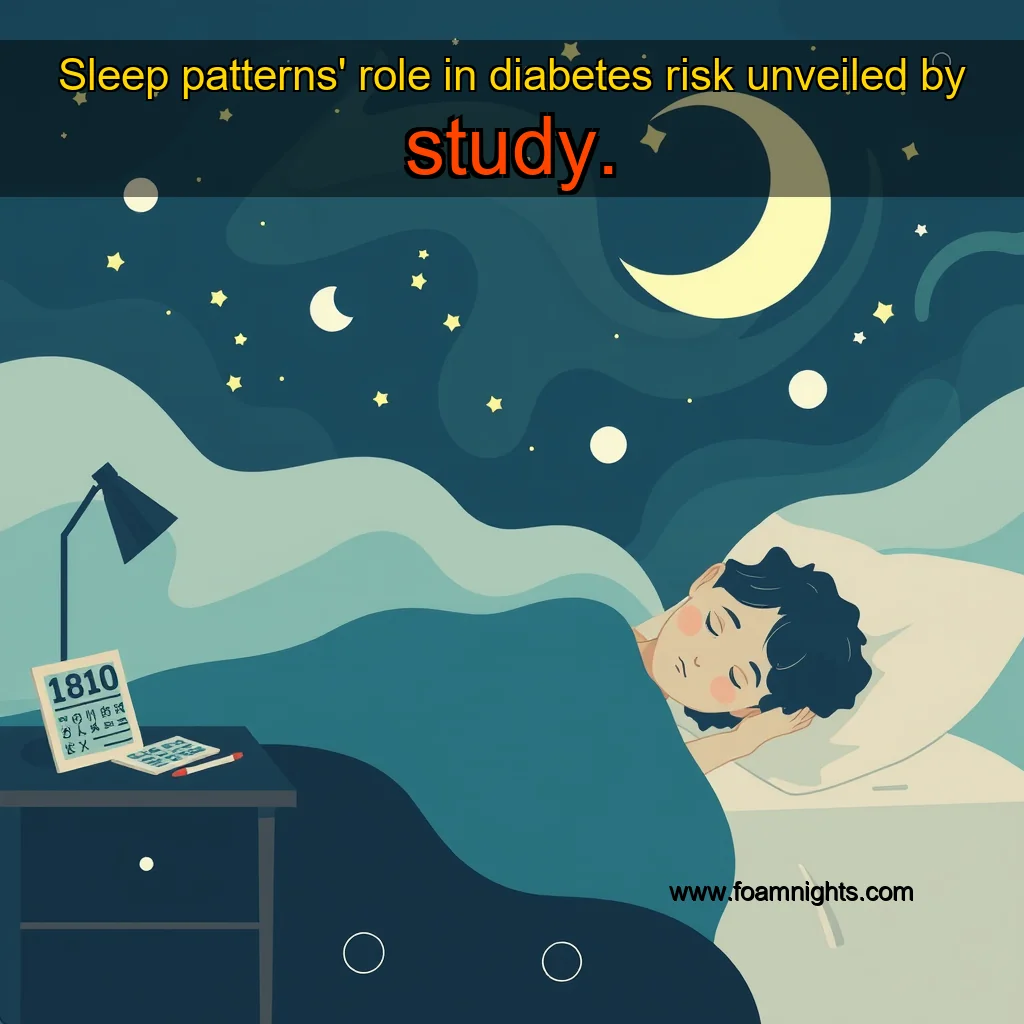 You are currently viewing Sleep patterns’ role in diabetes risk unveiled by study.