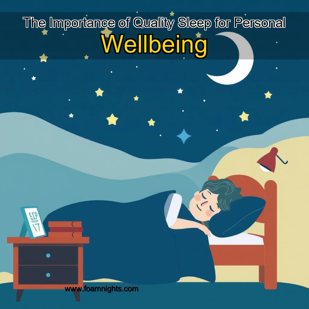 You are currently viewing The Importance of Quality Sleep for Personal Wellbeing