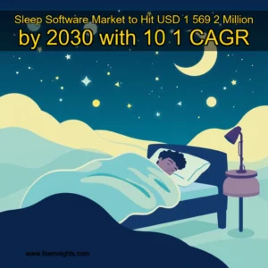 Artistic representation for Sleep Software Market to Hit USD 1 569 2 Million by 2030 with 10 1 CAGR