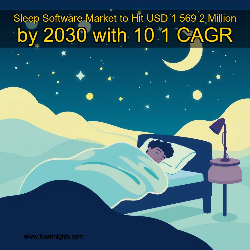 You are currently viewing Sleep Software Market to Hit USD 1  569  2 Million by 2030 with 10  1  CAGR