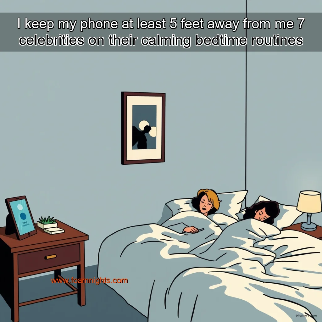 You are currently viewing I keep my phone at least 5 feet away from me 7 celebrities on their calming bedtime routines