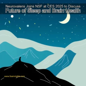 Artistic representation for Neurovalens Joins NSF at CES 2025 to Discuss Future of Sleep and Brain Health