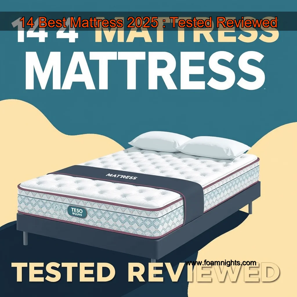 You are currently viewing 14 Best Mattress 2025 : Tested  Reviewed