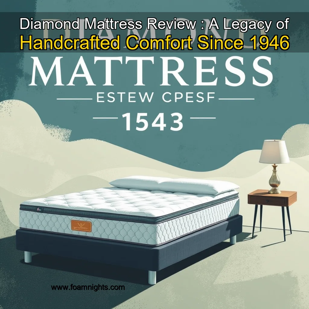 You are currently viewing Diamond Mattress Review : A Legacy of Handcrafted Comfort Since 1946