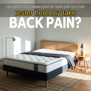 Artistic representation for Are hybrid mattresses good for back pain Im a bed tester here my take