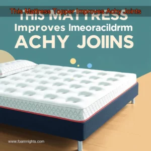 Artistic representation for This Mattress Topper Improves Achy Joints