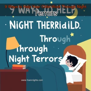 Artistic representation for 9 Ways to Help Your Child Work Through Night Terrors
