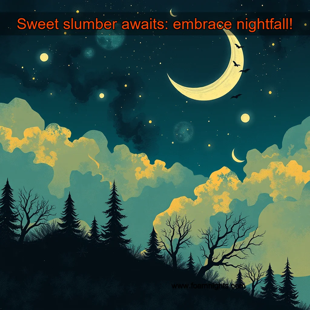 You are currently viewing Sweet slumber awaits: embrace nightfall!