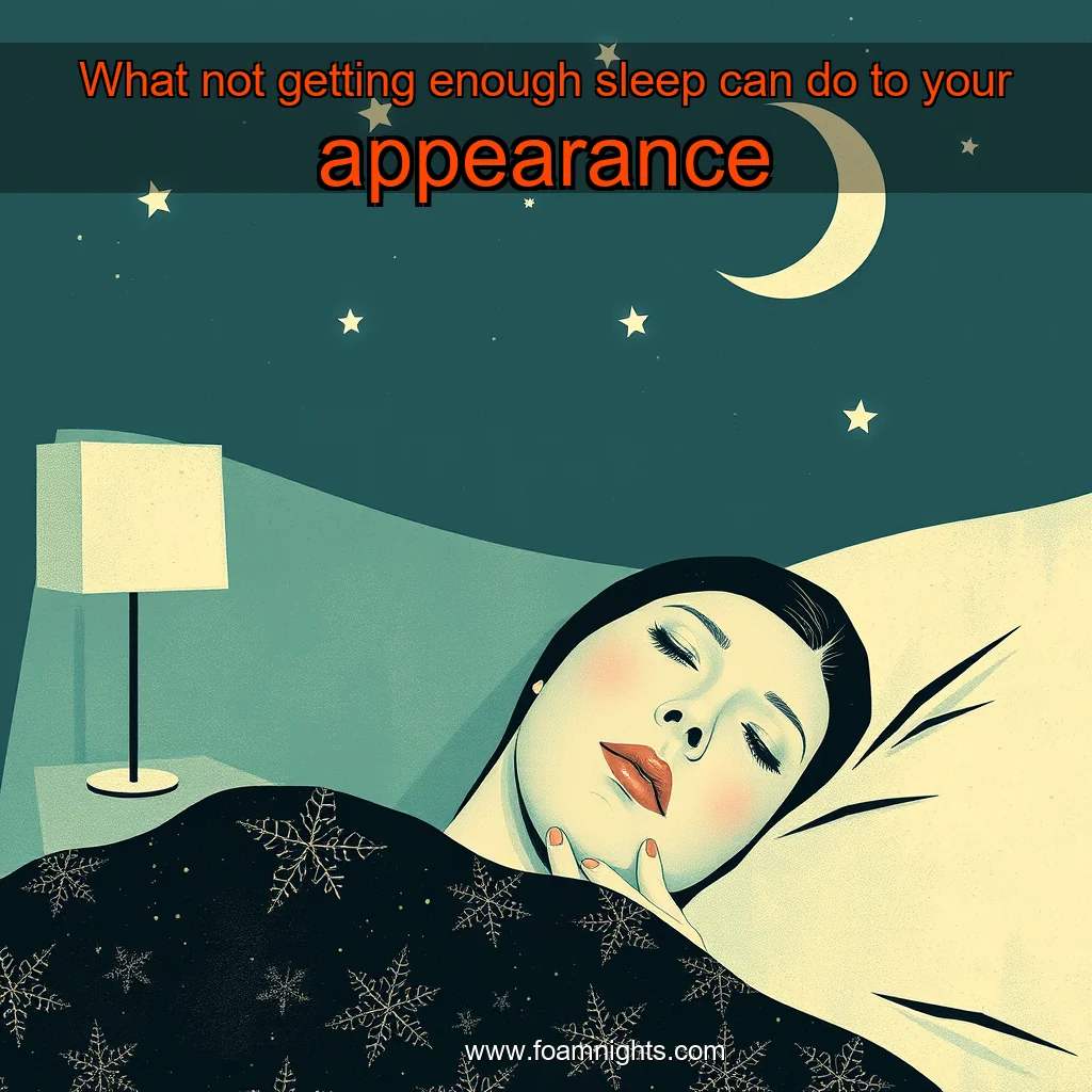 You are currently viewing What not getting enough sleep can do to your appearance
