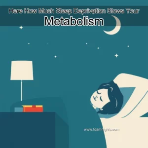 Artistic representation for Here How Much Sleep Deprivation Slows Your Metabolism