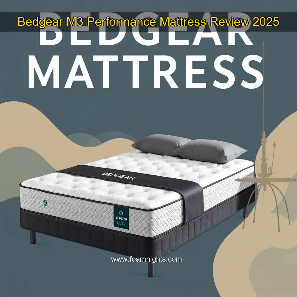 You are currently viewing Bedgear M3 Performance Mattress Review 2025