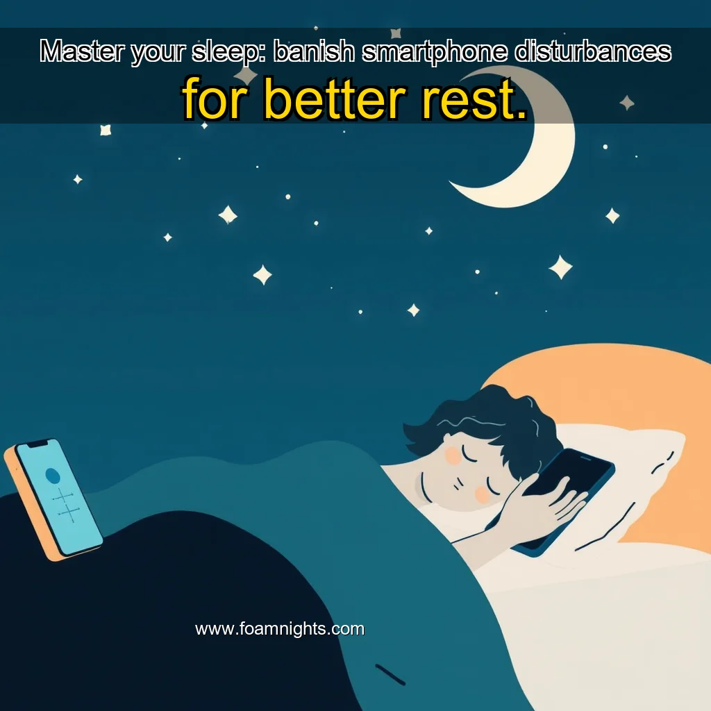 You are currently viewing Master your sleep: banish smartphone disturbances for better rest.