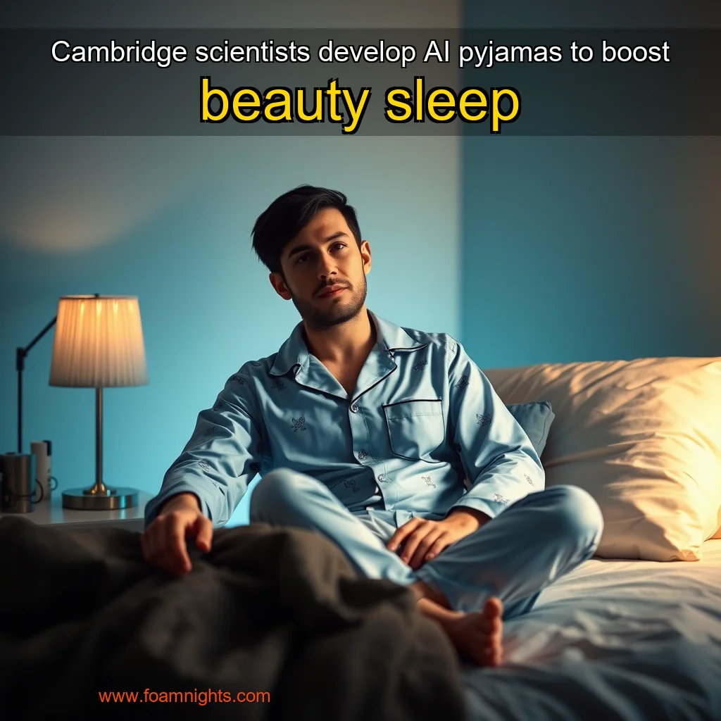 You are currently viewing Cambridge scientists develop AI pyjamas to boost beauty sleep