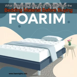 Artistic representation for What Is Memory Foam What to Know About the Bedding Material Before Buying