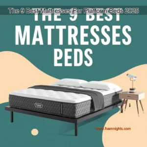 Artistic representation for The 9 Best Mattresses For Platform Beds 2025