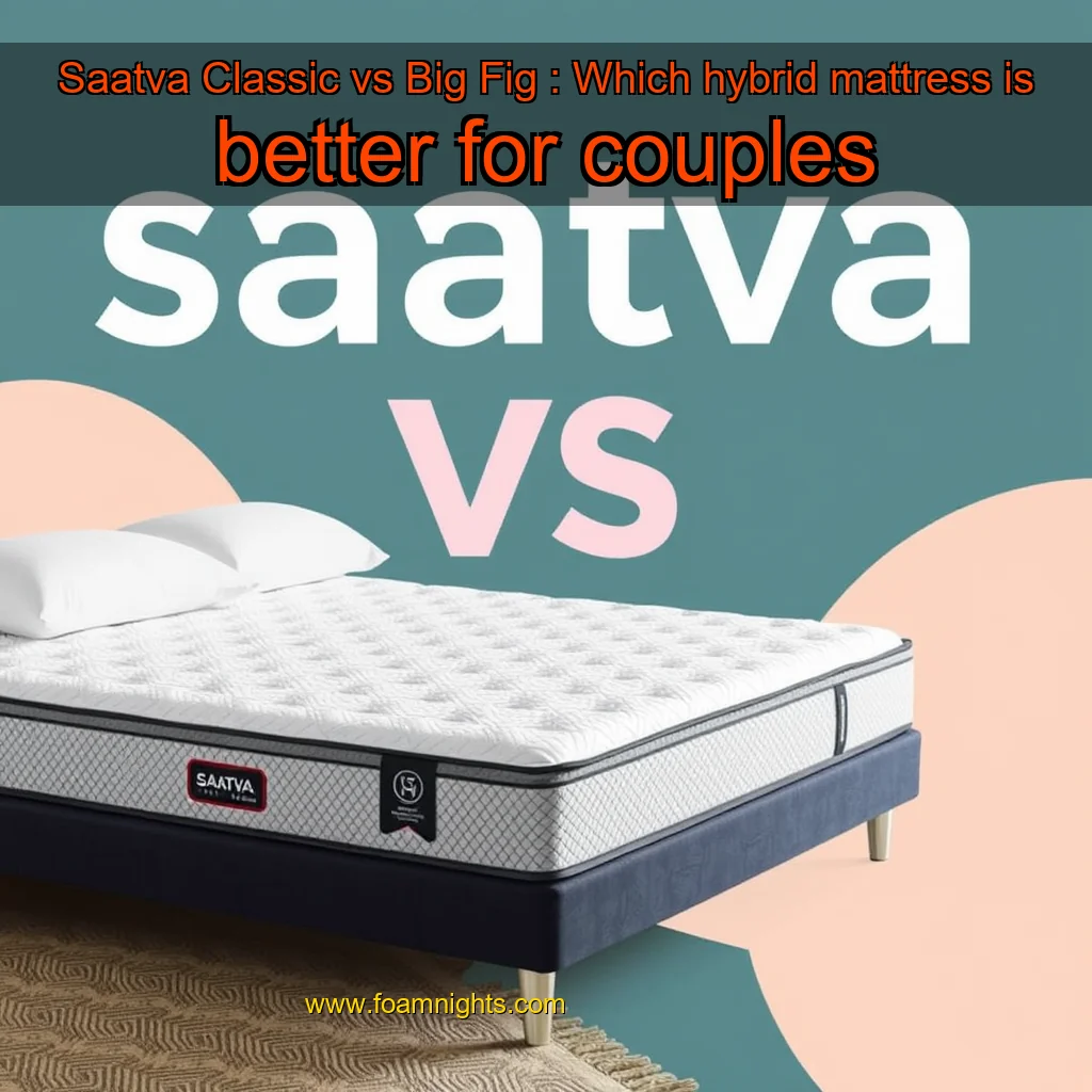 You are currently viewing Saatva Classic vs Big Fig : Which hybrid mattress is better for couples