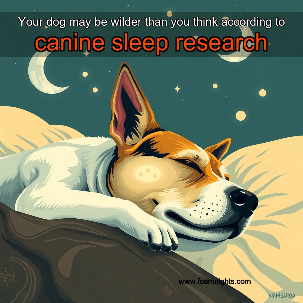 You are currently viewing Your dog may be wilder than you think  according to canine sleep research