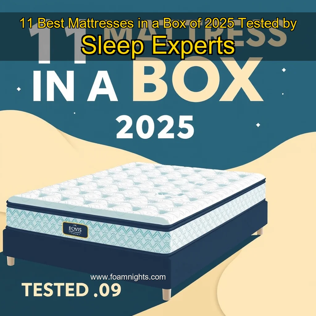 You are currently viewing 11 Best Mattresses in a Box of 2025  Tested by Sleep Experts