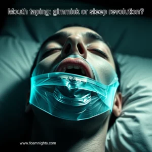 Artistic representation for Mouth taping: gimmick or sleep revolution?