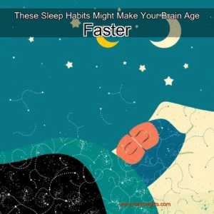 Artistic representation for These Sleep Habits Might Make Your Brain Age Faster