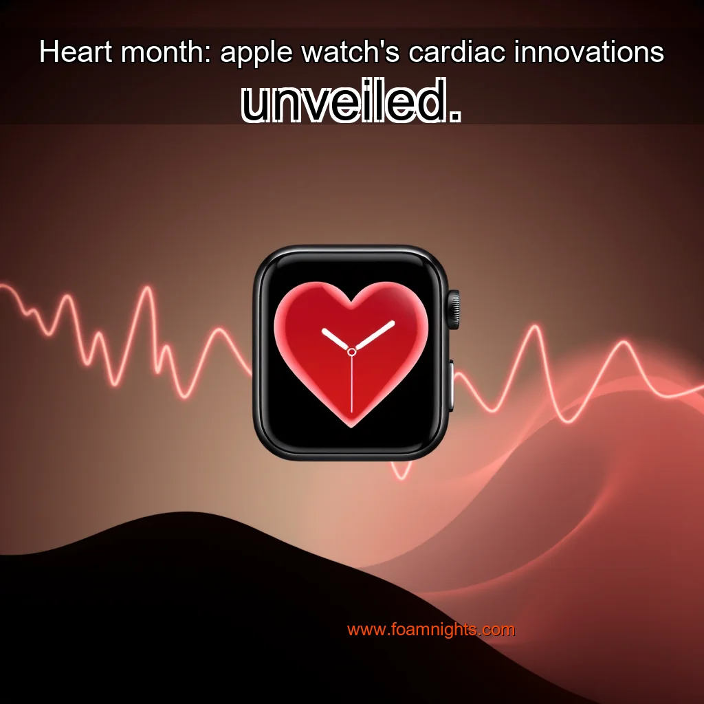 You are currently viewing Heart month: apple watch’s cardiac innovations unveiled.