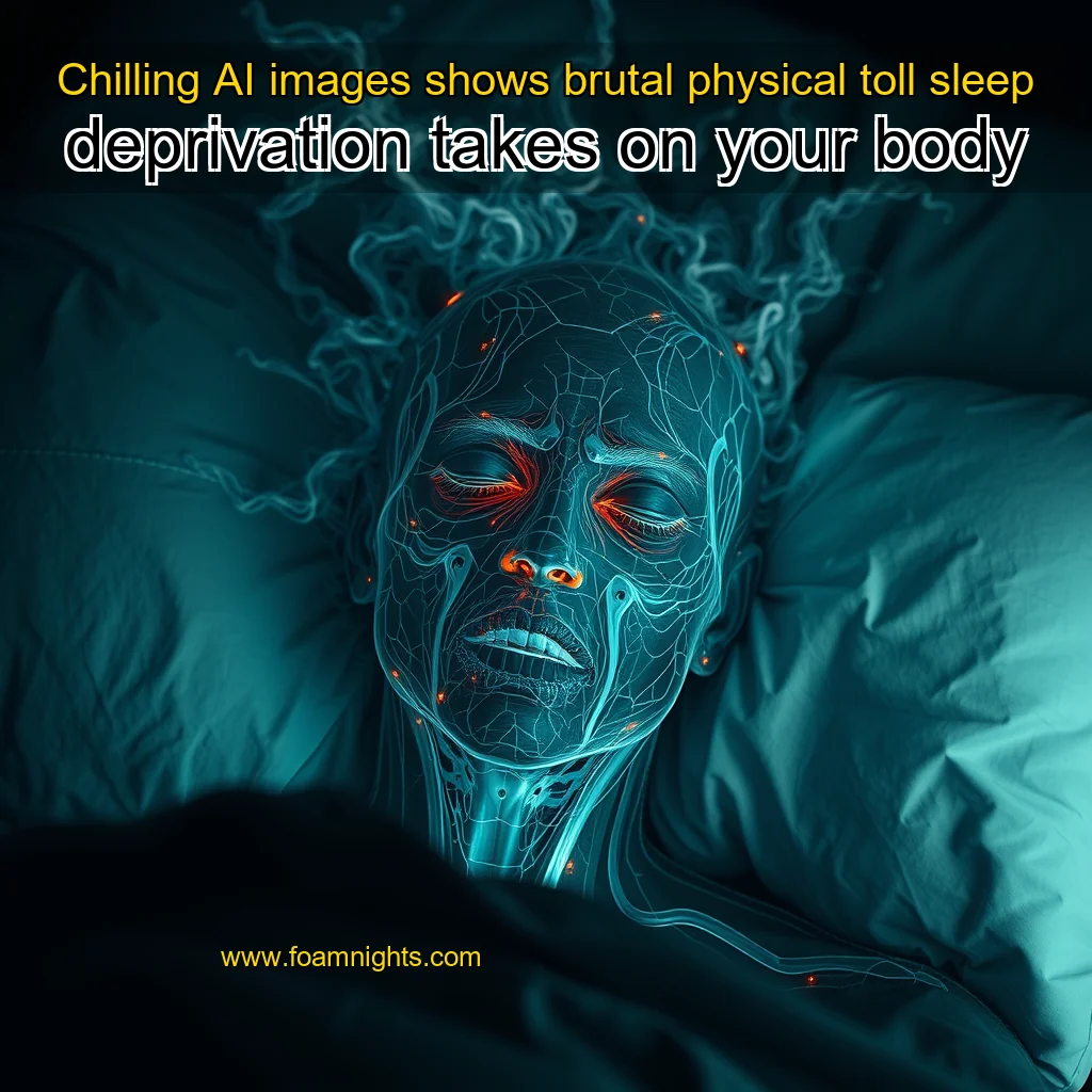 You are currently viewing Chilling AI images shows brutal physical toll sleep  deprivation takes on your body