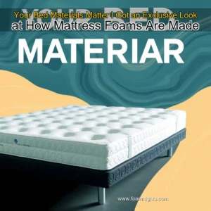 Artistic representation for Your Bed Materials Matter I Got an Exclusive Look at How Mattress Foams Are Made