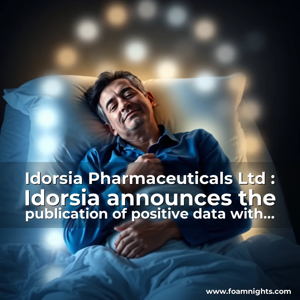 Read more about the article Idorsia Pharmaceuticals Ltd : Idorsia announces the publication of positive data with daridorexant in patients with chronic insomnia and nocturia