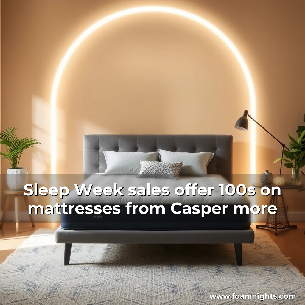 You are currently viewing Sleep Week sales offer 100s on mattresses from Casper  more