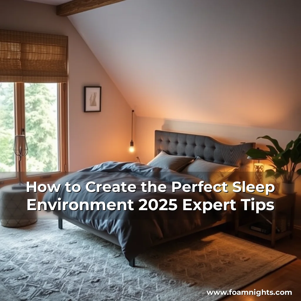 Read more about the article How to Create the Perfect Sleep Environment  2025  Expert Tips