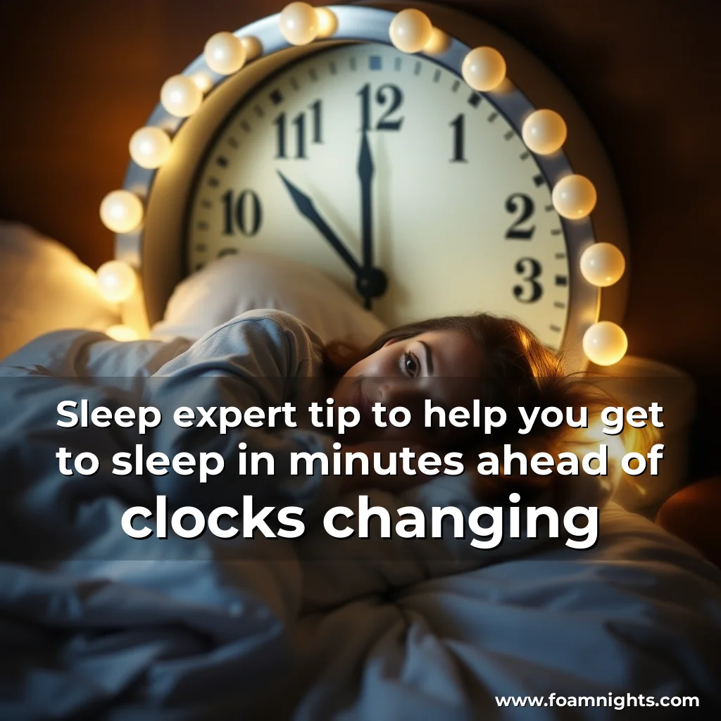 Read more about the article Sleep expert tip to help you get to sleep in minutes ahead of clocks changing