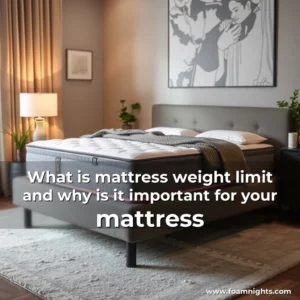 Artistic representation for What is mattress weight limit and why is it important for your mattress